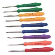 BEST 9 Pieces Complete Screwdriver Set Opening Tool Kit for Cell Phone iPhone Samsung iPad Macbook Tablets Games... N3