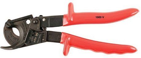 Wiha 11975 Insulated Ratcheting Cable Cutters 11-Inch by Wiha