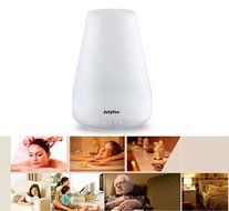 Julyfox 100ml Aromatherapy Essential Oil Diffuser Portable Ultrasonic 7 Color LED Lights Changing Auto Shut-off... N12