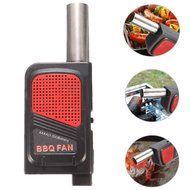 Hanperal 7.9in Portable Electricity Cooking BBQ Fan Air Blower Barbecue Fire Bellows N6