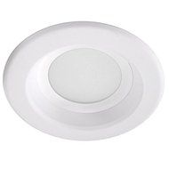 Nicor Lighting DLR4-27-120-4K-WH High Efficiency 4000K Dimmable Energy Star Approved Recessed Retrofit Kit with...