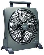 O2COOL&reg; 10-Inch Portable Smart Power&reg; Fan with AC Adapter &amp; USB Charging Port