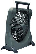 O2COOL&reg; 10-Inch Portable Smart Power&reg; Fan with AC Adapter &amp; USB Charging Port N2