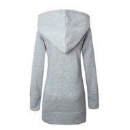 Coat,Morecome Women Plus Velvet Thickened Hooded Sweater Leopard Zipper Coat N5
