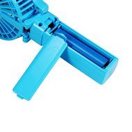 Dealpeak Mini Rechargeable Foldable USB Handheld Fan Fast Cooling Fan Cooler (pink) N27