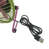 Mziart 6 Inch Mini Metal Cooling Desk Fan USB Powered with On / Off Switch for Laptop Notebook Tablet PC (Green... N6