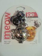 Joie Meow Cat Kitten Tea Cup Infuser, Black