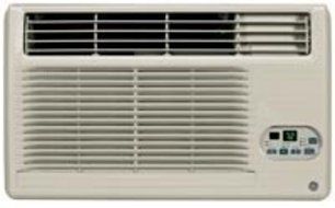 GE AJEM12DCF 230/208V Built-In Heat/Cool Room Air Conditioner, 12000 BTU