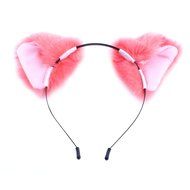 Chunlin Orecchiette Anime Neko Cosplay Halloween Party Cat Fox Ears Long Fur Ears (Black Headband) N5