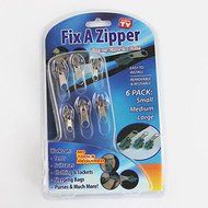 Hot Sell TV 6Pcs Fix A Zipper Zip Slider Rescue Instant Repair Kit Replacement N6