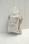 Primitive feed sacks pillow tucks bowl filler N3
