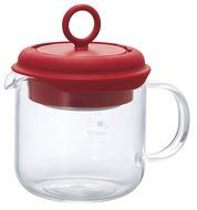 Hario PTM-35-OW Pull-Up Tea Maker, Off-White