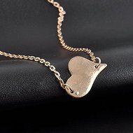 Infinity Choker Chunky Statement Bib Charm Necklace Jewelry Love Heart Pendant N2