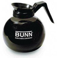BUN6078 - Bunn 12 Cup Standard Decanter, Clear/Black, Coffee Pot