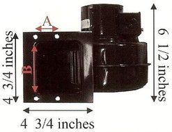 St Croix 80P20001-R Pellet Stove: Combustion/exhaust Blower Fan N2