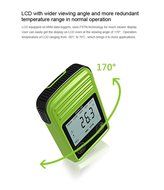 ZOGLAL MINI-TH Portable Precision Large LCD Display Backlight Alarming Big Capacity Green USB Digital Temperature... N7