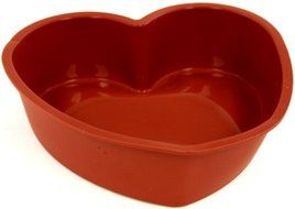 World Cuisine Silicone Nonstick Baking Mold, Heart