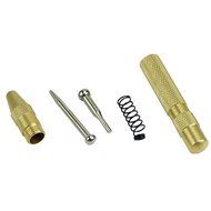 TOOGOO(R) Brass Yellow Automatic Center Punch Spring Loaded Chrome Rivet Screw Auto Mark Hole Length 127mm N6