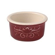 Pfaltzgraff Weir in Your Kitchen 6-Ounce Ramekin, Cayenne
