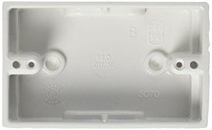 Thomas &amp; Betts 5070-WH 14.0 cu. in. 1 Gang Surface Mount Box by Thomas &amp; Betts