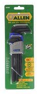 Allen 56606G 9-Key Metric Long Arm Hex Key Set by Apex Tool Group