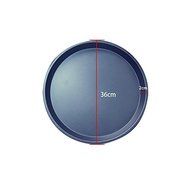 Gabkey Non-Stick 10 inch Dish Stainless Steel Pizza Pan Bakeware Kitchen Helper for Home Usage N2