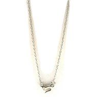 1pc New Girl's Opening Heart Crystal Shape Pendant Short Neck Chain Party Decor N4