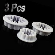 Jonkey Set of 3pcs Fondant Carnation Cutter Cake Decorating Fondant Embossing Tool
