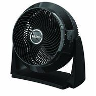 Whole Room High Velocity Elegant Floor / Wall Mount Fan with Remote Control, Black