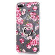 Badalink iPhone 7 Plus Case (5.5") 360 Degree Rotating Ring Holder Kickstand Shockproof Soft TPU Bumper Frame... N15