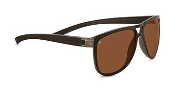 Serengeti Verdi Sanded Dark Brown Frame Polarized Drivers Lens 7934 by Serengeti