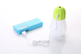 Virgiler&reg;Pumpkin Lamp Shape 350ml Mini USB Ultrasonic Humidifier with Nightlight for Bedrooms Living Rooms Car... N3
