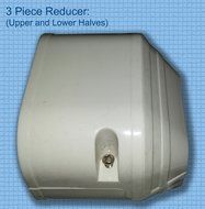 Decorative PVC Line Cover Kit for Mini Split Air Conditioners and Heat Pumps N7