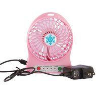 Small Portable Fan Battery Operated Rechargeable Usb Personal 3 Speed Mini Table Fan Electric Battery Powered... N12
