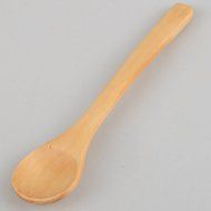 Asdomo 6pcs Wooden Teaspoon Coffee Kitchen Cooking Condiment Utensil Catering Spoon