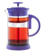 Grosche Zurich Glass French Press Small (350ml - 11.8oz) Purple N2