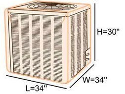 CoverMates &ndash; Air Conditioner Cover &ndash; 36W x 36D x 32H &ndash; Classic Collection &ndash; 2 YR Warranty &ndash; Year Around Protection N45