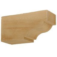 Fypon COROGD15X7S 6W x 7 1/4H x 14 1/2P Timber Texture Corbel by Fypon