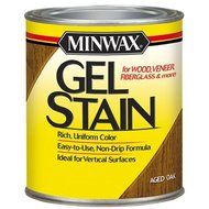 Minwax 66020 1 Quart Gel Stain Interior Wood, Aged Oak by Minwax