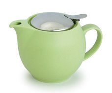 ZEROJAPAN 15oz Round Teapot with SLS Lid and Infuser (Turquoise)