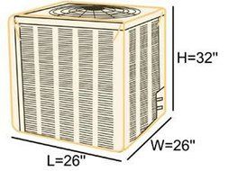 CoverMates &ndash; Air Conditioner Cover &ndash; 36W x 36D x 32H &ndash; Classic Collection &ndash; 2 YR Warranty &ndash; Year Around Protection N51