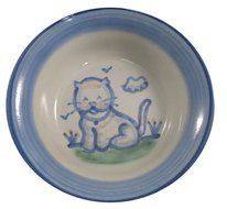 Ramekin, Cat Pattern