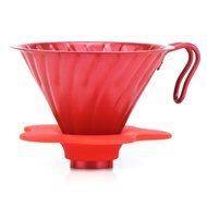 MyLifeUNIT Pour Over Coffee Maker, Stainless Steel Coffee Dipper - Drip Coffee Filter Cone #2 with Removable Silicone...