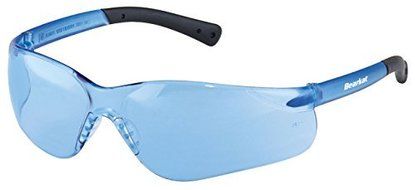 Crews BK313 Bearkat Safety Glasses Lt. Blue Frame w/ Lt. Blue Lens, (12 Pair) by MCR Safety