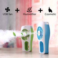 Yoosion Misting Fan Handheld Humidifier 3 Modes Rechargeable Beauty Replenishment Fan Silent Water Supply Spray... N9