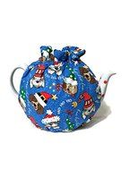 Teapot Cozy with Dogs on Royal Blue for a 5-8 cup teapot #229 N2