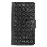 HJ POWER[TM] Nokia Lumina 640 Luxury Diamond FDS77 Leather PU WALLET POUCH Cover + [Free HJ POWER Stylus] EGWPDW3... N15
