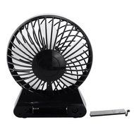 Touchshop Portable USB Rechargeble Desktop/Handhold Fan 5 Blades Electric Fan Powered by USB/2200mAh 18650 Battery N3