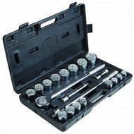 Socket Set 20 Piece SAE 3/4 Jumbo Heavy Duty S by Pittsburgh