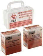 Pac-Kit by First Aid Only 3065 28 Piece Small Industrial Blood Borne Pathogens/CPR Kit in Weatherproof Plastic...